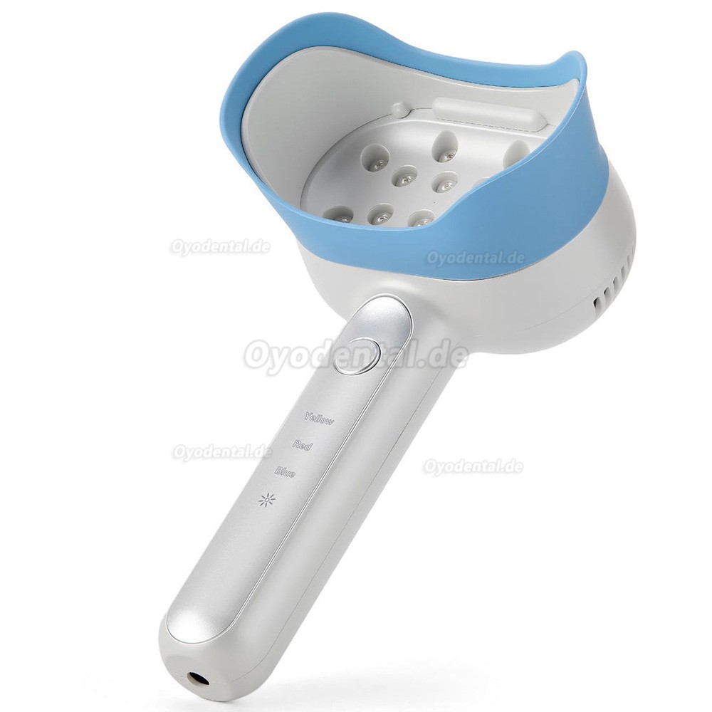 Dental LED Bleaching Lampe Kaltlicht Zahnaufhellung Beschleuniger Blau Gelb Lila Rot Licht